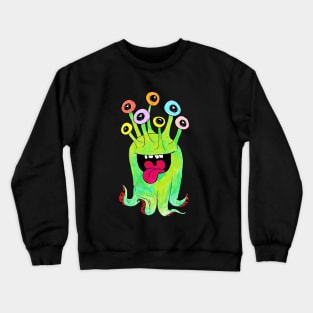 Cute Alien Crewneck Sweatshirt